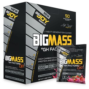 Bigjoy Sports Bigmass + Gh Factors Go! 100 g x 50 Saşe 