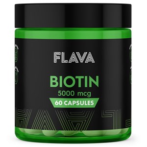 Flava Biotin 5000 mcg 60 Kapsül